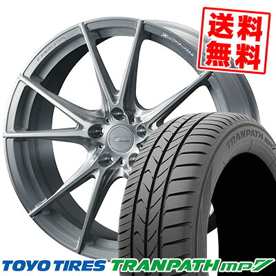 235/50R18 101V トーヨー タイヤ TRANPATH mp7 WEDS F ZERO FZ-2 サマータイヤホイール4本セット 【取付対象】｜タイヤプライス館 171,450円