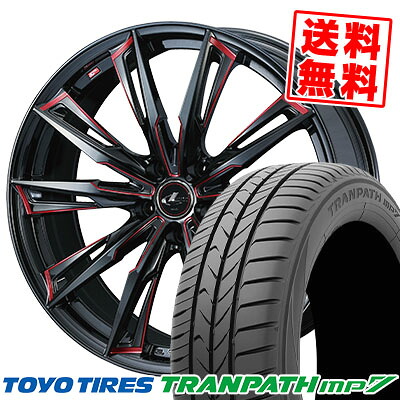 235/50R18 101V トーヨー タイヤ TRANPATH mp7 weds LEONIS GX サマータイヤホイール4本セット 【取付対象】|タイヤプライス館