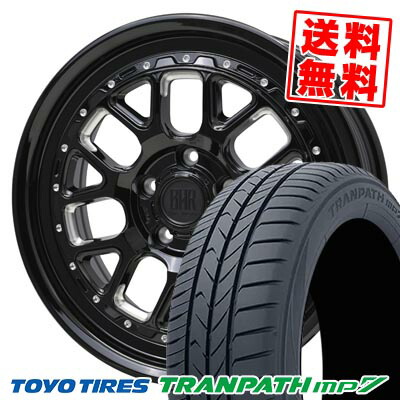 215/60R17 96H トーヨータイヤ TRANPATH mp7 BARKLEY HARDROCK HURON サマータイヤホイール4本セット 【取付対象】｜タイヤプライス館 84,150円