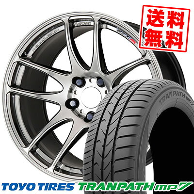 225/55R18 98V トーヨー タイヤ TRANPATH mp7 WORK EMOTION CR kiwami サマータイヤホイール4本セット 【取付対象】|タイヤプライス館