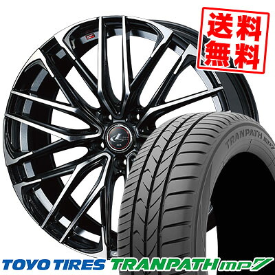 215/50R17 95V トーヨー タイヤ TRANPATH mp7 weds LEONIS SK サマータイヤホイール4本セット 【取付対象】｜タイヤプライス館