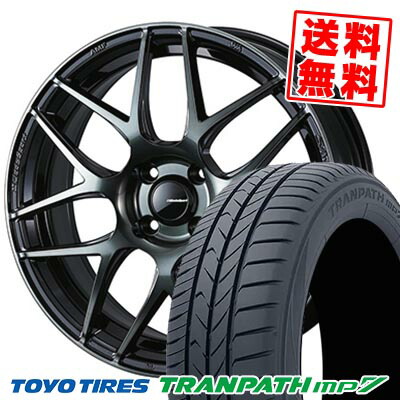185/65R15 88H TOYO TIRES トーヨー タイヤ TRANPATH mp7 WedsSport SA-27R ウェッズスポーツ SA-27R サマータイヤホイール4本セット 【取付対象】