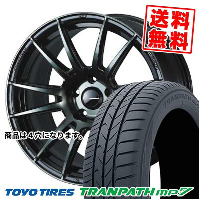 165/60R15 77H トーヨータイヤ TRANPATH mp7 WedsSport SA-62R サマータイヤホイール4本セット 【取付対象】|タイヤプライス館