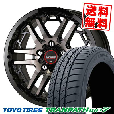 205/60R16 96H XL トーヨータイヤ TRANPATH mp7 WORK CRAG T-GRABIC3 サマータイヤホイール4本セット 【取付対象】｜タイヤプライス館 98,230円