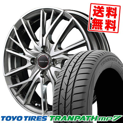 185/65R15 88H トーヨー タイヤ TRANPATH mp7 VERTEC ONE VULTURE サマータイヤホイール4本セット 【取付対象】