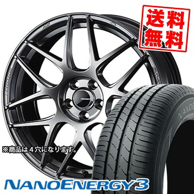 165/55R15 75V TOYO TIRES トーヨー タイヤ NANOENERGY3 WedsSport SA-27R ウェッズスポーツ SA-27R サマータイヤホイール4本セット 【取付対象】｜タイヤプライス館