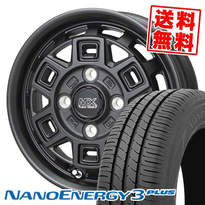 175/70R14 84S トーヨータイヤ NANOENERGY3 PLUS MAD CROSS AEVER サマータイヤホイール4本セット 【取付対象】｜タイヤプライス館