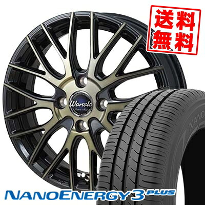 185/60R15 84H トーヨータイヤ NANOENERGY3 PLUS Warwic Empress Mesh サマータイヤホイール4本セット 【取付対象】｜タイヤプライス館