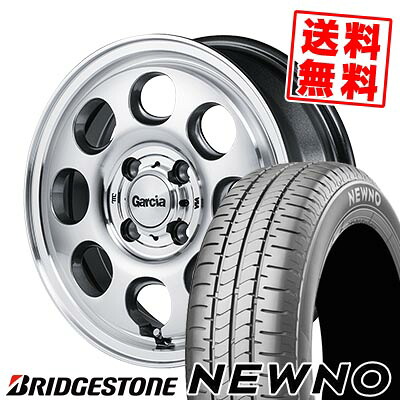 155/65R14 75H BRIDGESTONE ブリヂストン NEWNO Garcia Palm8 ガルシア パーム8 サマータイヤホイール4本セット 【取付対象】｜タイヤプライス館