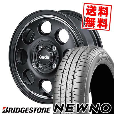 165/65R14 79S BRIDGESTONE ブリヂストン NEWNO Garcia Palm8 ガルシア パーム8 サマータイヤホイール4本セット 【取付対象】