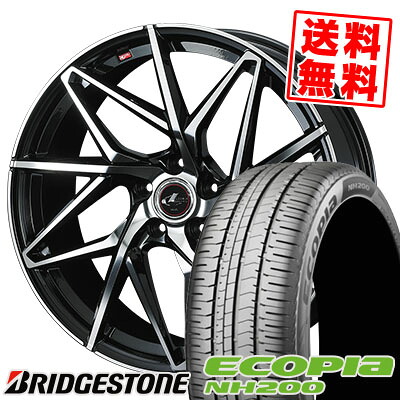 195/65R15 91H BRIDGESTONE ブリヂストン ECOPIA NH200 エコピア NH200 LEONIS IT レオニス IT サマータイヤホイール4本セット｜タイヤプライス館 86,020円