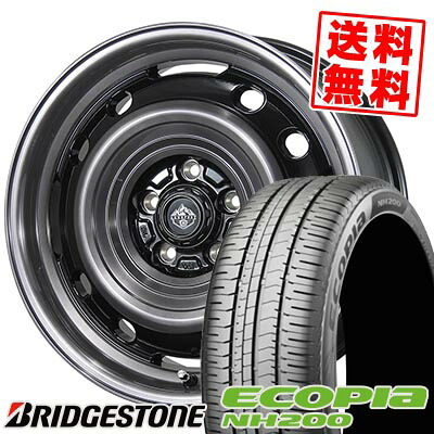 205/60R16 92H BRIDGESTONE ブリヂストン ECOPIA NH200 LANDFOOT XFG ランドフット XFG サマータイヤホイール4本セット 【取付対象】