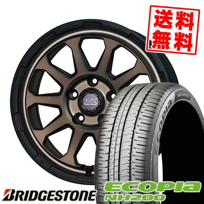 205/65R16 95H BRIDGESTONE ブリヂストン ECOPIA NH200 MAD CROSS RANGER マッドクロス レンジャー サマータイヤホイール4本セット 【取付対象】|タイヤプライス館