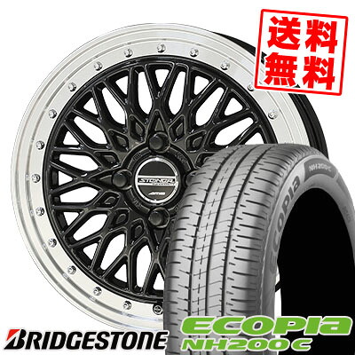 165/65R14 79S BRIDGESTONE ブリヂストン ECOPIA NH200C エコピア NH200C STEINER FTX シュタイナー FTX サマータイヤホイール4本セット