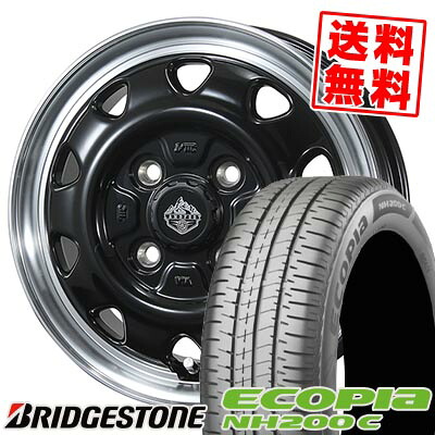 165/60R14 75H BRIDGESTONE ブリヂストン ECOPIA NH200C LANDFOOT SWZ ランドフット SWZ サマータイヤホイール4本セット 【取付対象】|タイヤプライス館