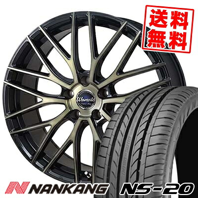 235/35R20 92W XL NANKANG ナンカン NS-20 エヌエスニジュー Warwic Empress Mesh ワーウィック エンプレスメッシュ サマータイヤホイール4本セット|タイヤプライス館
