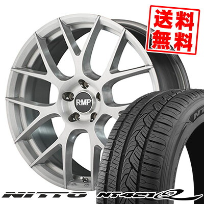 235/55R18 104V XL ニットー NT421Q RMP 027F サマータイヤホイール4本セット 【取付対象】