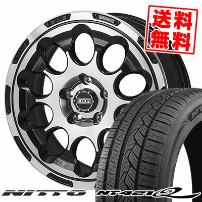 225/65R17 106V XL ニットー NT421Q BOTTOM GARCIA CHRONO サマータイヤホイール4本セット 【取付対象】