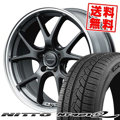 215/50R18 92V ニットー NT421Q VERTEC ONE EXE5 Vselection サマータイヤホイール4本セット 【取付対象】｜タイヤプライス館