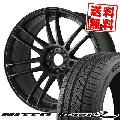 215/60R17 96V ニットー NT421Q WORK EMOTION ZR7 サマータイヤホイール4本セット 【取付対象】|タイヤプライス館