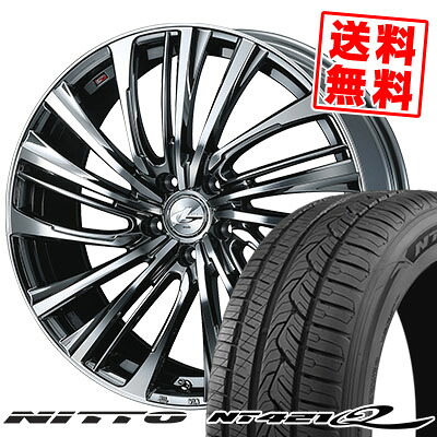 225/55R19 99V ニットー NT421Q weds LEONIS FS サマータイヤホイール4本セット 【取付対象】｜タイヤプライス館