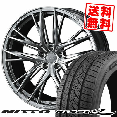 215/50R18 92V ニットー NT421Q F ZERO FZ-5 サマータイヤホイール4本セット 【取付対象】