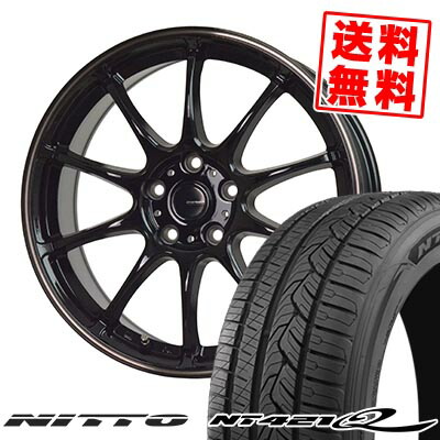 235/55R18 104V XL ニットー NT421Q G-SPEED P-07 サマータイヤホイール4本セット 【取付対象】