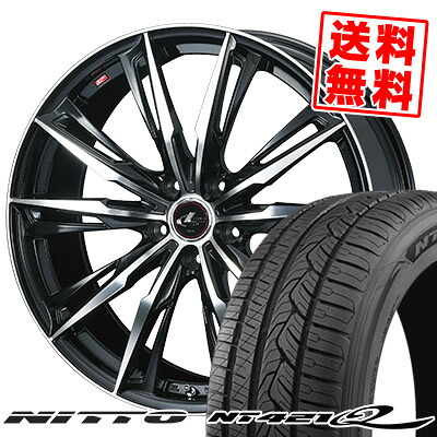 225/60R17 103V ニットー NT421Q weds LEONIS GX サマータイヤホイール4本セット 【取付対象】|タイヤプライス館