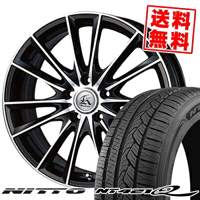 225/55R19 99V ニットー NT421Q Kashina FV7 サマータイヤホイール4本セット 【取付対象】|タイヤプライス館
