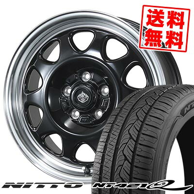 225/60R17 103V NITTO ニットー NT421Q LANDFOOT SWZ ランドフット SWZ サマータイヤホイール4本セット 【取付対象】