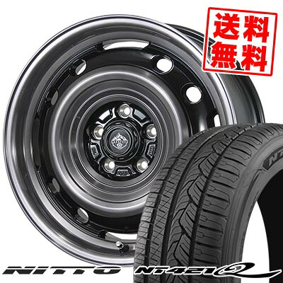 225/60R17 103V NITTO ニットー NT421Q LANDFOOT XFG ランドフット XFG サマータイヤホイール4本セット 【取付対象】