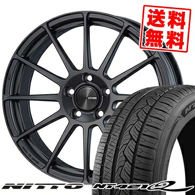 225/65R17 106V XL ニットー NT421Q ENKEI PF03 サマータイヤホイール4本セット 【取付対象】｜タイヤプライス館 109,725円