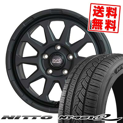 215/60R17 96V ニットー NT421Q MAD CROSS RANGER サマータイヤホイール4本セット 【取付対象】
