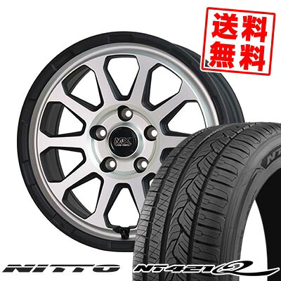 225/65R17 106V XL ニットー NT421Q MAD CROSS RANGER サマータイヤホイール4本セット 【取付対象】