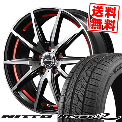 215/50R18 92V ニットー NT421Q SCHNEIDER RX-02 サマータイヤホイール4本セット 【取付対象】