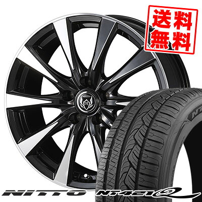 235/55R18 104V XL ニットー NT421Q RIZLEY DI サマータイヤホイール4本セット 【取付対象】