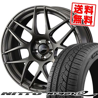 225/65R17 106V XL NITTO ニットー NT421Q WedsSport SA-27R ウェッズスポーツ SA-27R サマータイヤホイール4本セット 【取付対象】|タイヤプライス館