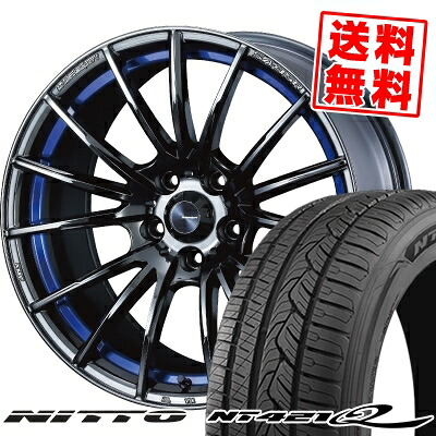 225/65R17 106V XL ニットー NT421Q WedsSport SA-35R サマータイヤホイール4本セット 【取付対象】｜タイヤプライス館