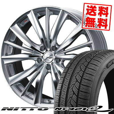 215/50R18 92V ニットー NT421Q weds LEONIS VX サマータイヤホイール4本セット 【取付対象】|タイヤプライス館