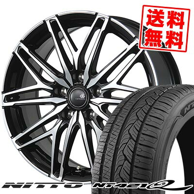 255/55R18 109W XL NITTO ニットー NT421Q CEREBRO WA45 セレブロ WA45 サマータイヤホイール4本セット 【取付対象】
