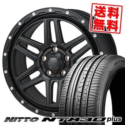 215/50R17 95W ニットー NT830 plus HI-BLOCK ERDE サマータイヤホイール4本セット 【取付対象】