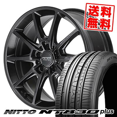 235/50R18 101Y NITTO ニットー NT830 plus RMP RACING R25 Plus RMPレーシング R25プラス サマータイヤホイール4本セット 【取付対象】|タイヤプライス館