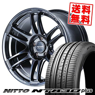 235/50R18 101Y NITTO ニットー NT830 plus RMP RACING R26 RMPレーシング R26 サマータイヤホイール4本セット 【取付対象】|タイヤプライス館