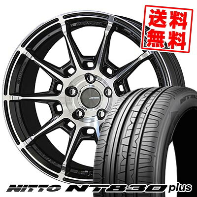 215/50R17 95W NITTO ニットー NT830 plus GALERNA REFINO ガレルナ レフィーノ サマータイヤホイール4本セット 【取付対象】