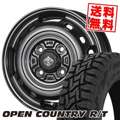 145/80R12 80/78N TOYO TIRES トーヨー タイヤ OPEN COUNTRY R/T LANDFOOT XFG ランドフット XFG サマータイヤホイール4本セット 【取付対象】｜タイヤプライス館