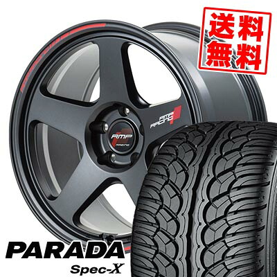 235/60R18 103V ヨコハマ PARADA SpecX PA02 RMP RACING TR50 サマータイヤホイール4本セット 【取付対象】｜タイヤプライス館
