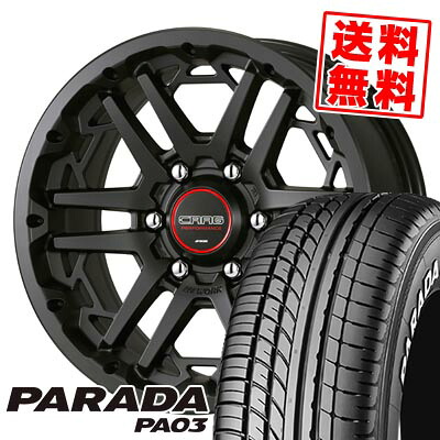 215/60R17C 109/107S ヨコハマ PARADA PA03 WORK CRAG T-GRABIC3 サマータイヤホイール4本セット 【取付対象】｜タイヤプライス館