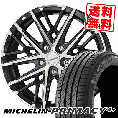 235/55R18 104V XL MICHELIN ミシュラン PRIMACY4+ SMACK GRAIVE スマック グレイヴ サマータイヤホイール4本セット 【取付対象】｜タイヤプライス館