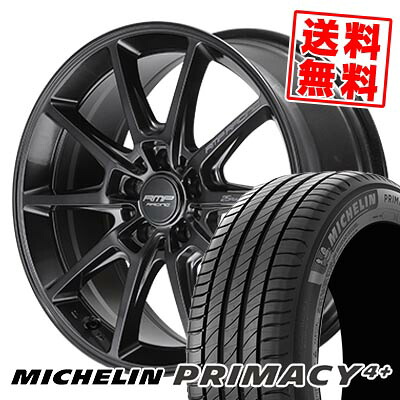 255/45R18 99Y MICHELIN ミシュラン PRIMACY4+ RMP RACING R25 Plus RMPレーシング R25プラス サマータイヤホイール4本セット 【取付対象】