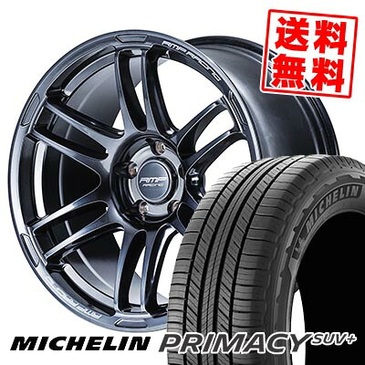 235/60R18 103V MICHELIN ミシュラン PRIMACY SUV+ RMP RACING R26 RMPレーシング R26 サマータイヤホイール4本セット 【取付対象】